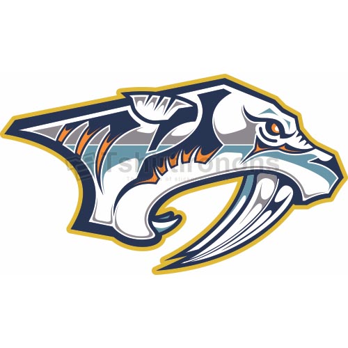 Nashville Predators T-shirts Iron On Transfers N211 - Click Image to Close